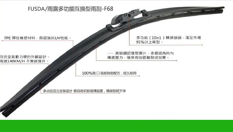 多功能刷頭雨刮器 多功能刷頭雨刮器